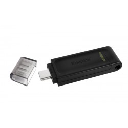 Kingston Pendrive DT70 128GB Type-C 3.2 Black (DT70/128GB)
