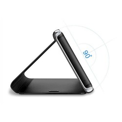 Θήκη Book Clear View Xiaomi Redmi 9A/9AT/9i Black
