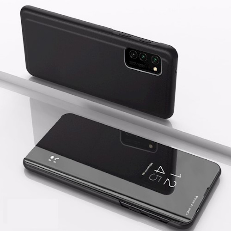 Θήκη Book Clear View Xiaomi Redmi 9A/9AT/9i Black