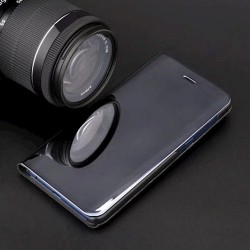 Θήκη Book Clear View Xiaomi Redmi 9A/9AT/9i Black