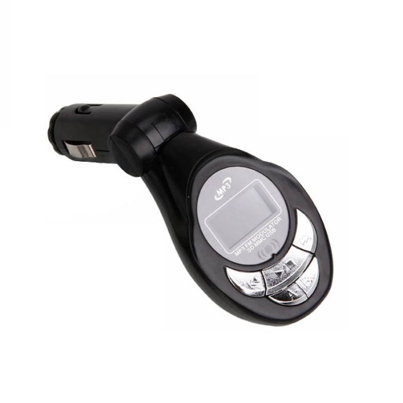 Setty Bluetooth FM Transmitter with Remote Black