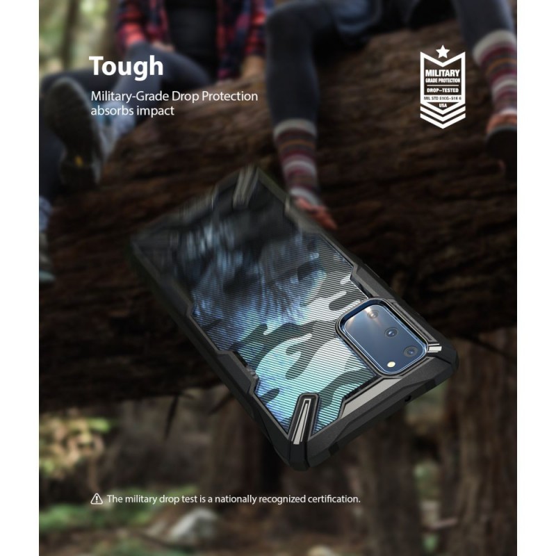 Θήκη Ringke Fusion X Samsung Galaxy S20 G980 Camo Black