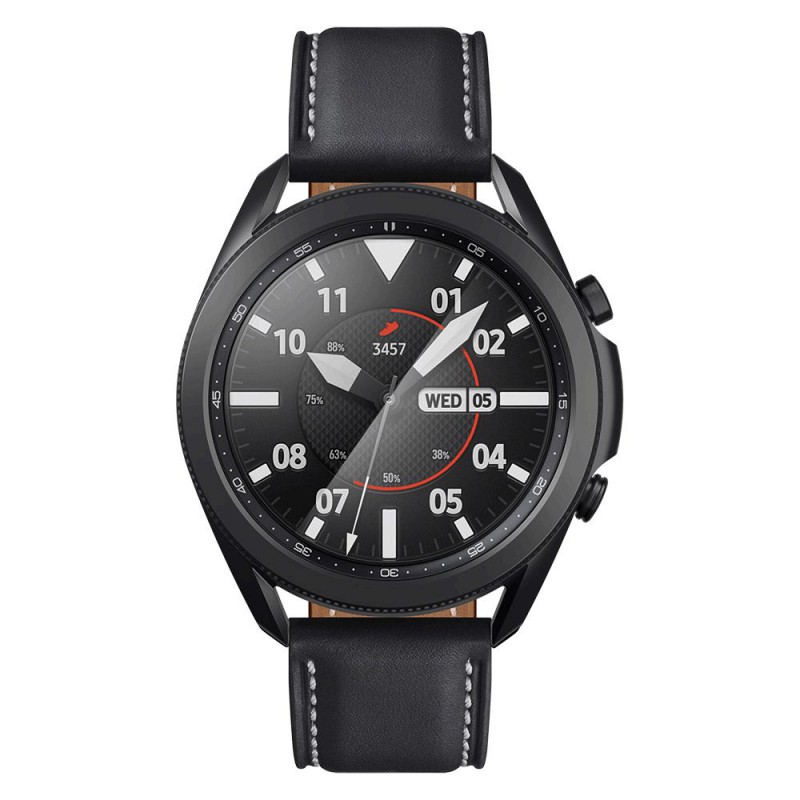 Γυαλί Προστασίας Spigen ProFlex "EZ FIT" Samsung Galaxy Watch3 (45mm) Tempered Glass 9H AntiCrash / AntiShock Black (2τμχ) AGL01843 Γυαλί Προστασίας Spigen ProFlex "EZ FIT" Samsung Galaxy Watch3 (45mm) Tempered Glass 9H AntiCrash / AntiShock Black (2τμχ) AGL01843