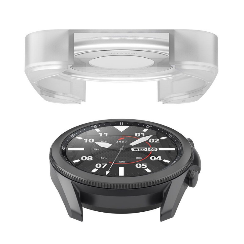 Γυαλί Προστασίας Spigen ProFlex "EZ FIT" Samsung Galaxy Watch3 (45mm) Tempered Glass 9H AntiCrash / AntiShock Black (2τμχ) AGL01843 Γυαλί Προστασίας Spigen ProFlex "EZ FIT" Samsung Galaxy Watch3 (45mm) Tempered Glass 9H AntiCrash / AntiShock Black (2τμχ) AGL01843