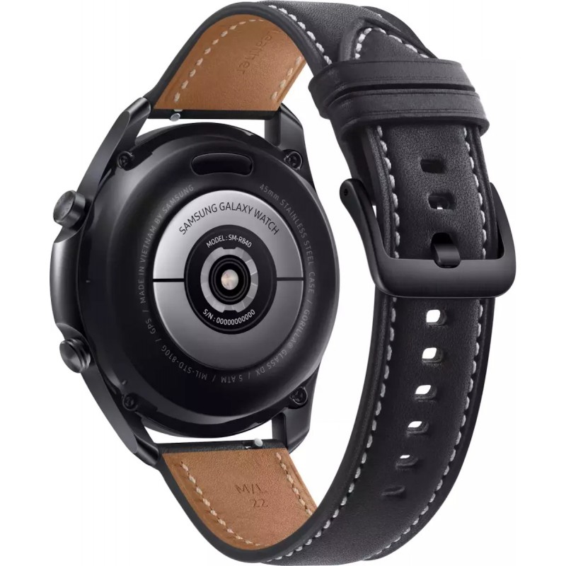 Samsung Galaxy Watch3 (45mm) R840 Stainless Steel Mystic Black Μεταχειρισμένο με 12 Μήνες Εγγύηση Samsung Galaxy Watch3 (45mm) R840 Stainless Steel Mystic Black Μεταχειρισμένο με 12 Μήνες Εγγύηση