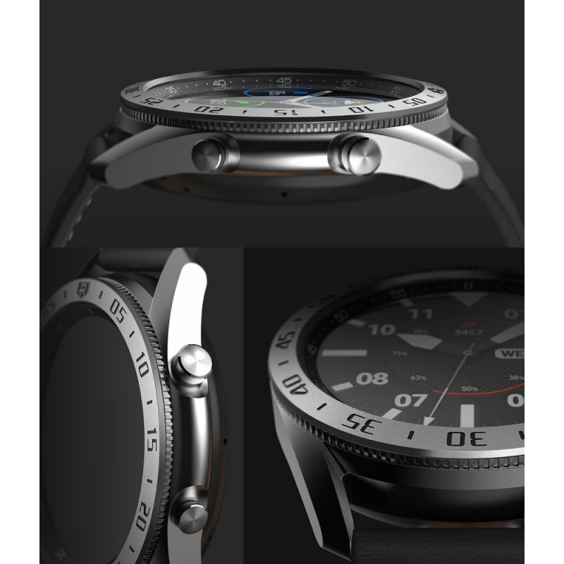 Προστατευτικό Ringke Bezel Styling Samsung Galaxy Watch3 (45mm) Stainless Silver Προστατευτικό Ringke Bezel Styling Samsung Galaxy Watch3 (45mm) Stainless Silver