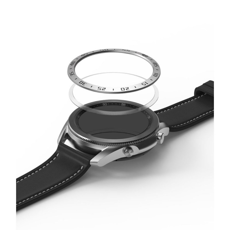 Προστατευτικό Ringke Bezel Styling Samsung Galaxy Watch3 (45mm) Stainless Silver Προστατευτικό Ringke Bezel Styling Samsung Galaxy Watch3 (45mm) Stainless Silver