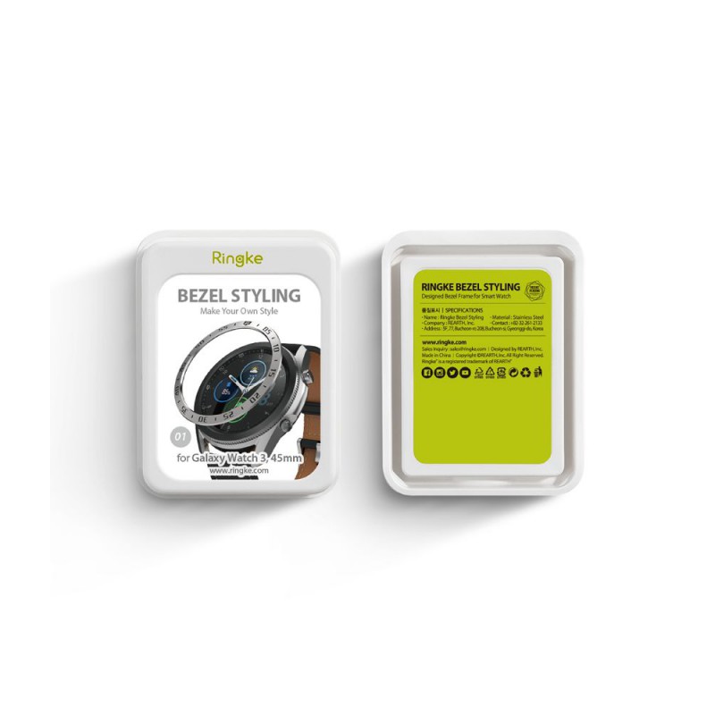 Προστατευτικό Ringke Bezel Styling Samsung Galaxy Watch3 (45mm) Stainless Silver Προστατευτικό Ringke Bezel Styling Samsung Galaxy Watch3 (45mm) Stainless Silver