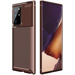 Θήκη TPU Carbon Storiform Fiber Brushed Samsung Galaxy Note 20 N980 Brown (OEM)