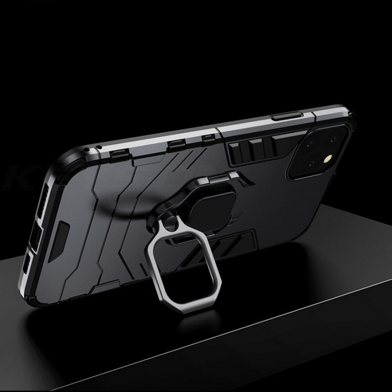 Θήκη Ring Armor Magnetic Stand Huawei Nova Y61 Shockproof Black