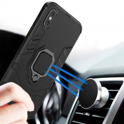 Θήκη Ring Armor Magnetic Stand Huawei Nova Y61 Shockproof Black
