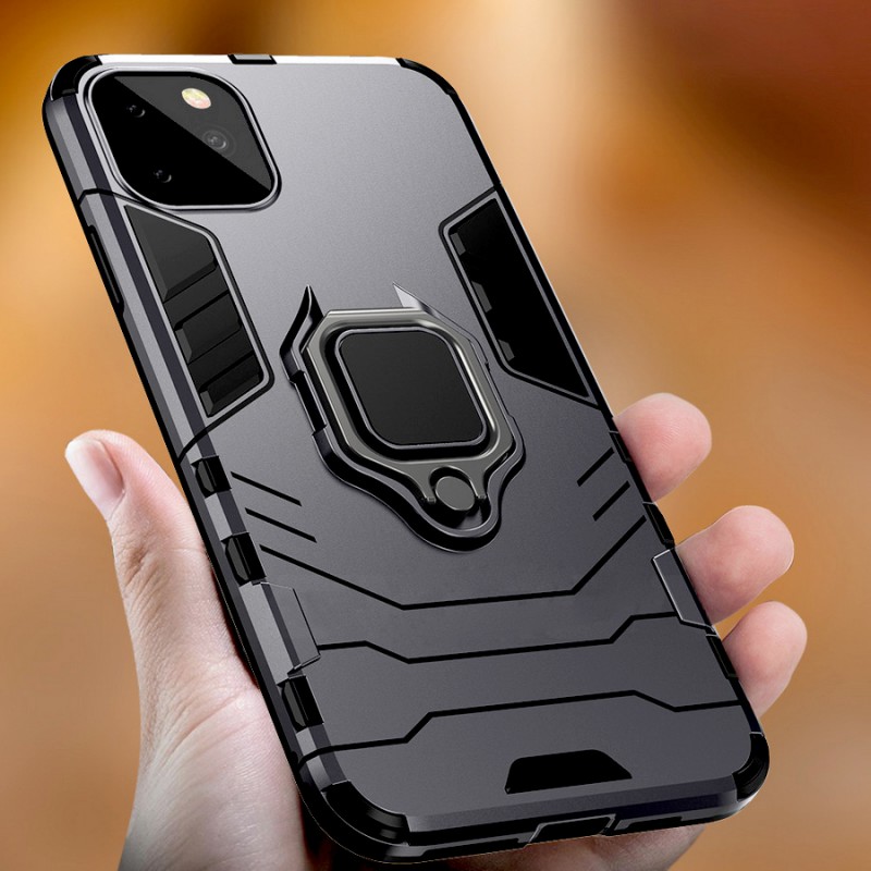 Θήκη Ring Armor Magnetic Stand Huawei Nova Y61 Shockproof Black