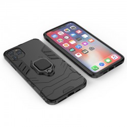 Θήκη Ring Armor Magnetic Stand Huawei Nova Y61 Shockproof Black