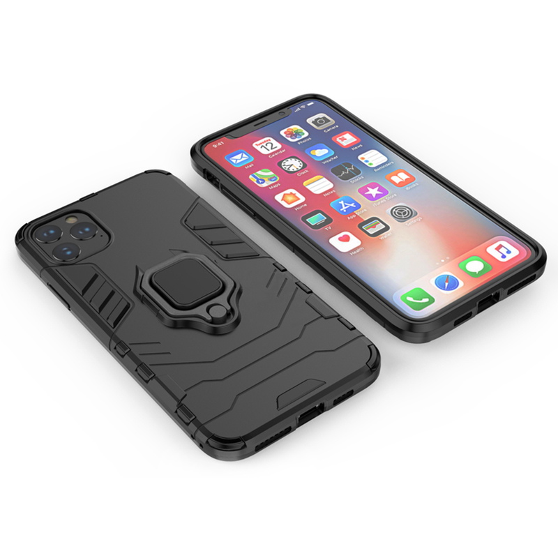 Θήκη Ring Armor Magnetic Stand Huawei Nova Y61 Shockproof Black