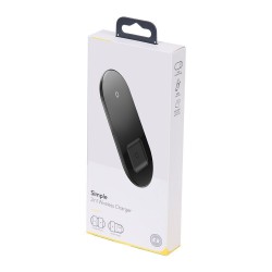 Βάση Φόρτισης Baseus (TZWXJK-B01) 2in1 Wireless TURBO Κινητού/Airpods Black (iOS) (Android)