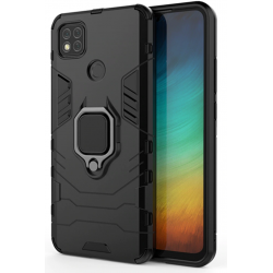 Θήκη Ring Armor Magnetic Stand Xiaomi Redmi 9 Shockproof Black