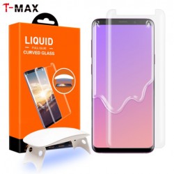 Γυαλί Προστασίας T-MAX UV Liquid Full Glue Tempered Glass & UV LED Lamp Apple iPhone Xs Max (6.5") 9H AntiCrash/AntiShock Clear Γυαλί Προστασίας T-MAX UV Liquid Full Glue Tempered Glass & UV LED Lamp Apple iPhone Xs Max (6.5") 9H AntiCrash/AntiShock Clear