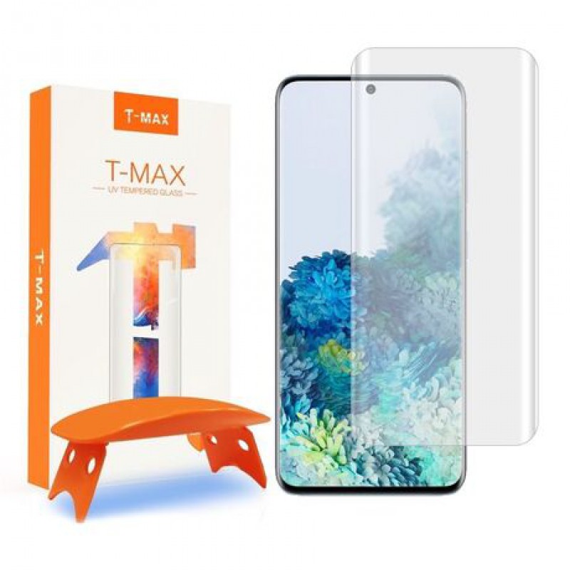 Γυαλί Προστασίας T-MAX UV Liquid Full Glue Tempered Glass & UV LED Lamp Xiaomi 12 Pro 9H AntiCrash/AntiShock Clear Γυαλί Προστασίας T-MAX UV Liquid Full Glue Tempered Glass & UV LED Lamp Xiaomi 12 Pro 9H AntiCrash/AntiShock Clear