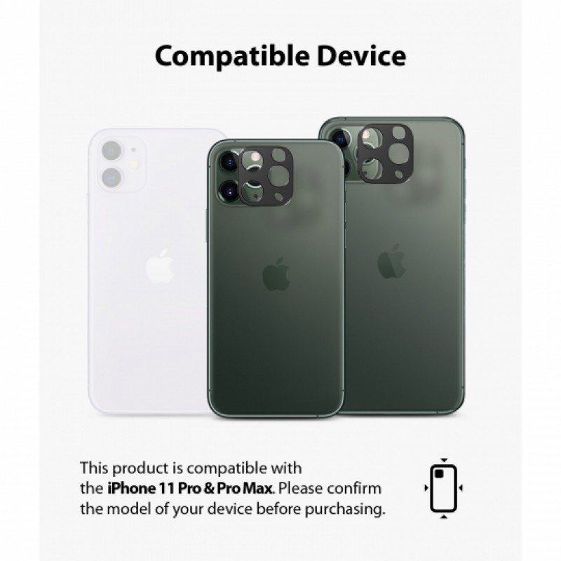 Προστατευτικό Κάμερας Ringke Camera Styling Apple iPhone 11 Pro (5.8") Silver Προστατευτικό Κάμερας Ringke Camera Styling Apple iPhone 11 Pro (5.8") Silver