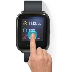 Θήκη Electroplated TPU Full Screen Cover Amazfit GTS 3 Black