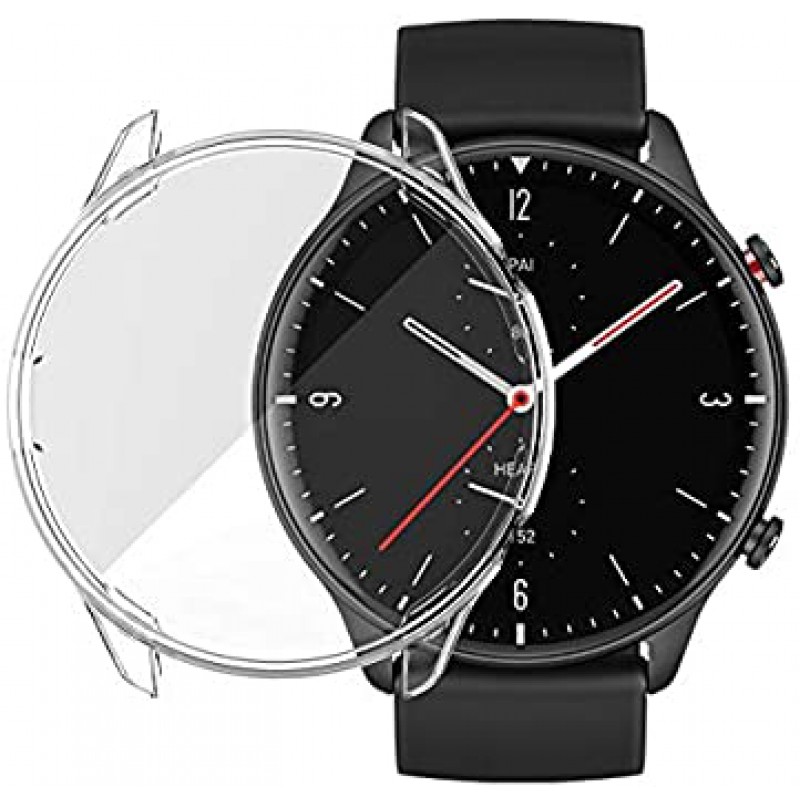 Θήκη Electroplated TPU Full Screen Cover Xiaomi Amazfit GTR 2/2e Transparent