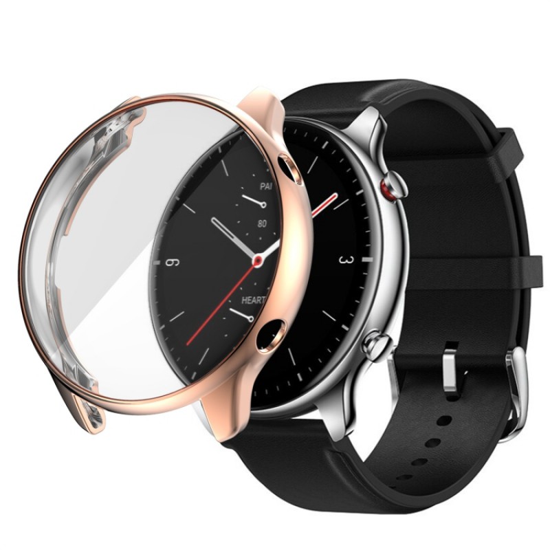 Θήκη Electroplated TPU Full Screen Cover Amazfit GTR 2/2e Rose Gold