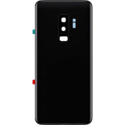 Καπάκι Μπαταρίας  Samsung Galaxy S9 G960 Midnight Black OEM with Camera Glass