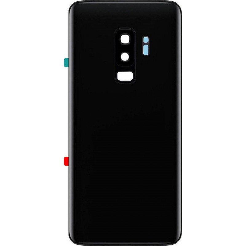 Καπάκι Μπαταρίας  Samsung Galaxy S9 G960 Midnight Black OEM with Camera Glass