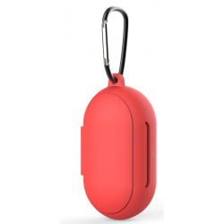 Θήκη Samsung Galaxy Buds/Buds+ Silicone Skin with Carabiner Red ΟΕΜ