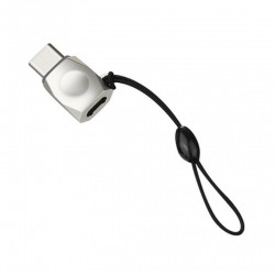 Αντάπτορας HOCO UA8 MicroUSB Female to Type-C Male Pearl Nickel