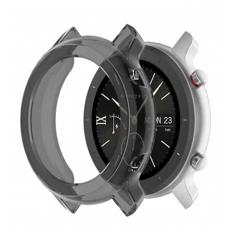 Θήκη TPU Protective Cover Xiaomi Amazfit GTR (42mm) Transparent Black