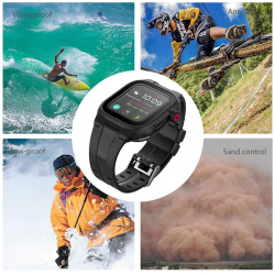 Ανταλλακτικό Λουράκι & Αδιάβροχη θήκη Shellbox by Redpepper Apple Watch 4/5/6/SE (44mm) Black