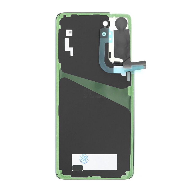 Καπάκι Μπαταρίας Samsung Galaxy S21 5G SM-G991 Phantom White (Original) GH82-24519C with Camera Glass