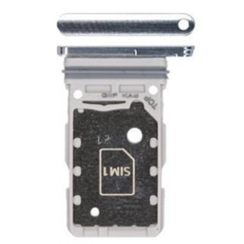 Nano SIM Tray για Samsung Galaxy S21/S21 5G/S21+ Plus 5G G990/G991/G996 Silver (Original)