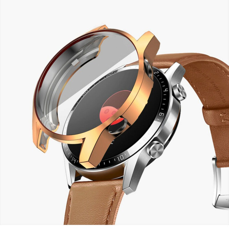 Θήκη Electroplated TPU Full Screen Cover Samsung Galaxy Watch Active2 (44mm) Gold