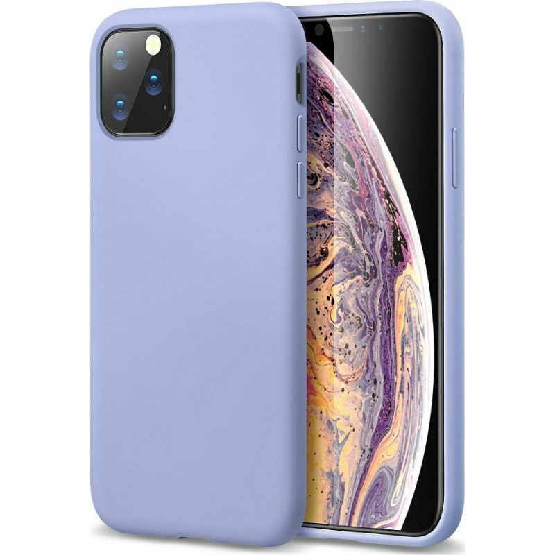 Θήκη My Colors Liquid Silicone Apple iPhone 11 Pro Max (6.5") Purple