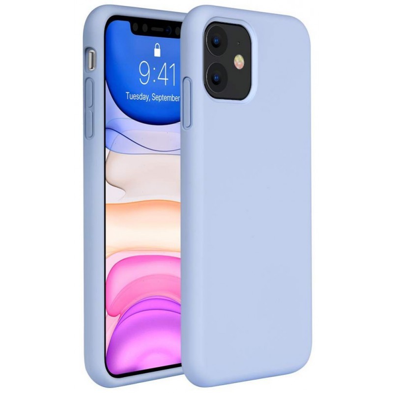 Θήκη My Colors Liquid Silicone Apple iPhone 12 Pro Max (6.7") Purple