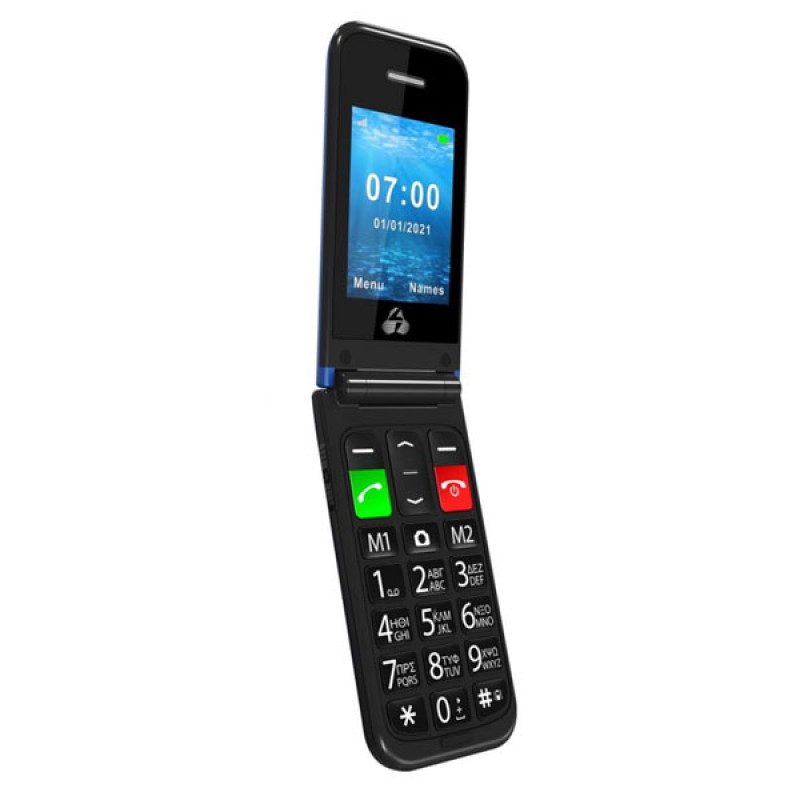 POWERTECH Sentry II PTM-26 Dual Sim, 2 Screen SOS Call Black
