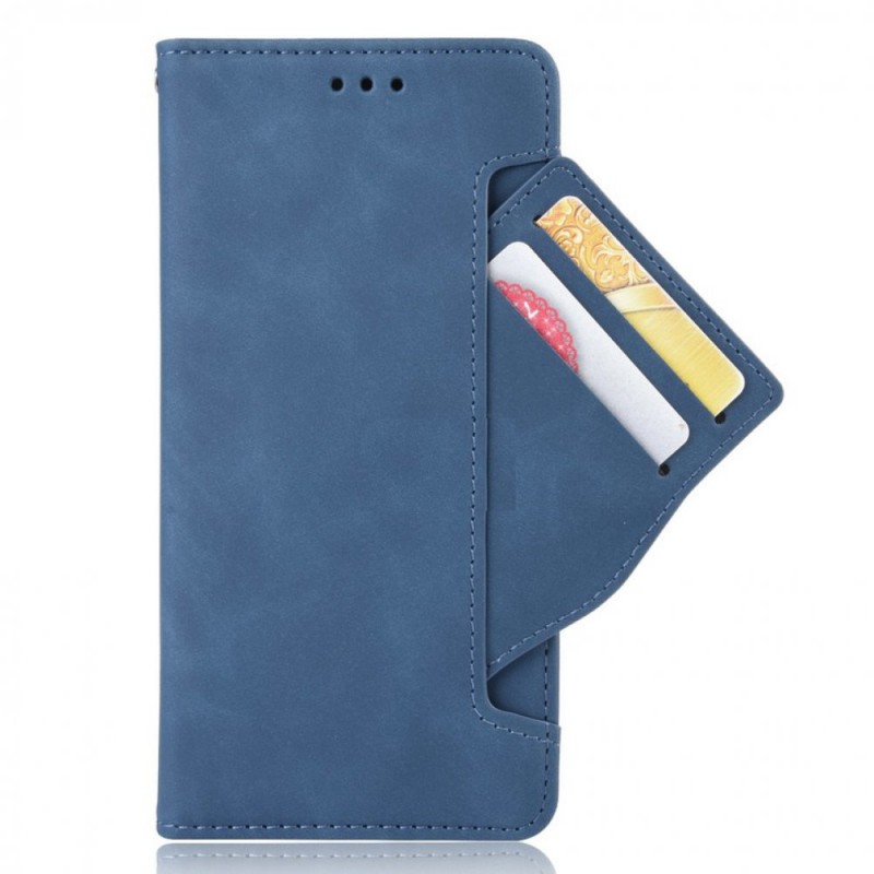 Θήκη Card Pocket Leather Wallet TCL 205 4187D Blue