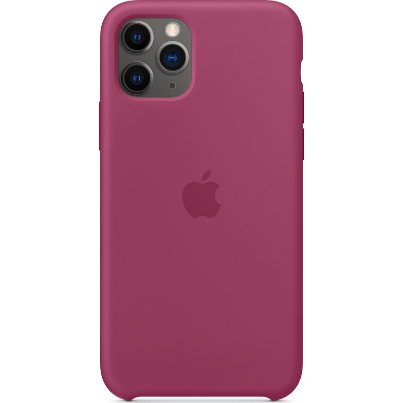 Θήκη Apple Silicone iPhone 11 Pro (5.8") Pomegranate (Original)