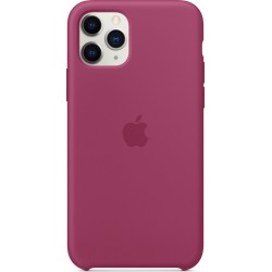 Θήκη Apple Silicone iPhone 11 Pro (5.8") Pomegranate (Original)