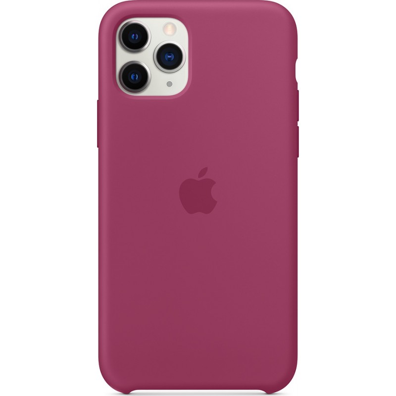 Θήκη Apple Silicone iPhone 11 Pro (5.8") Pomegranate (Original)