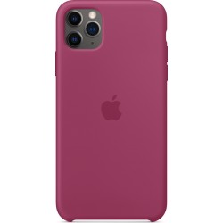 Θήκη Liquid Silicone Cover Apple iPhone 11 Pro Max (6.5") Pomegranate (Original)