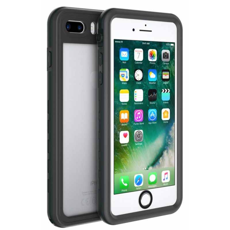 Αδιάβροχη θήκη Shellbox by Redpepper Apple iPhone 7 Plus/8 Plus Shockproof/Waterproof With Touch ID Black