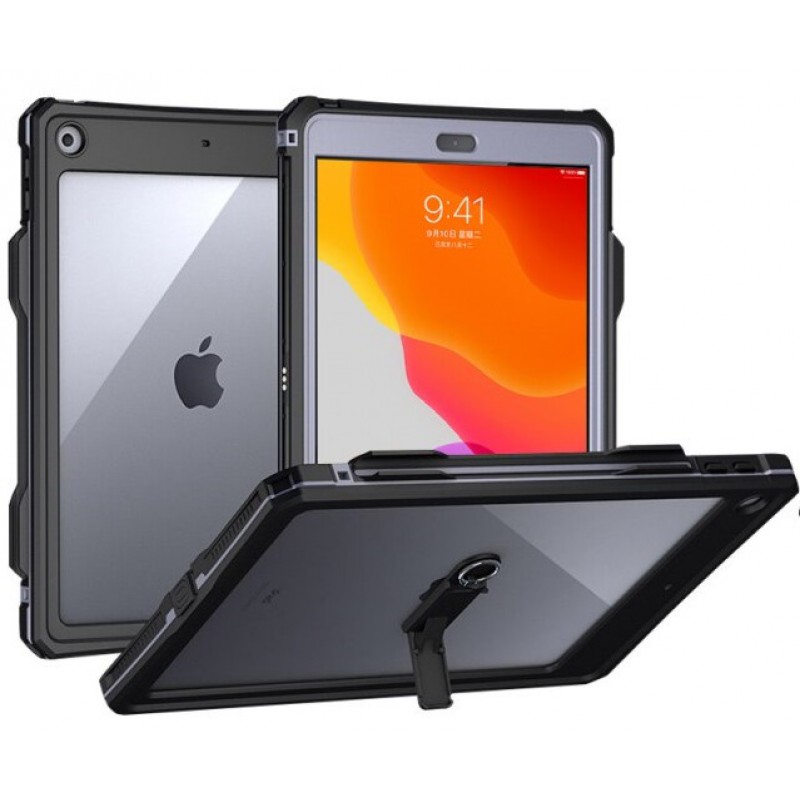 Αδιάβροχη θήκη Shellbox by Redpepper Apple iPad 10.2" (19/20/21) Shockproof/Waterproof With Touch ID Black