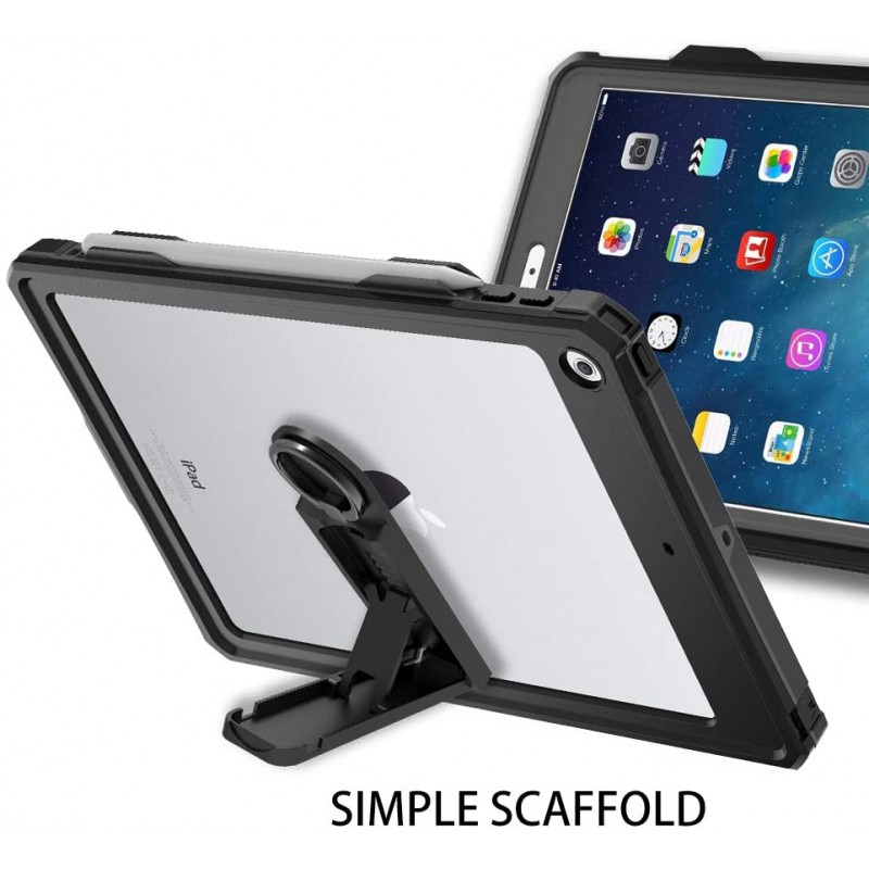 Αδιάβροχη θήκη Shellbox by Redpepper Apple iPad 10.2" (19/20/21) Shockproof/Waterproof With Touch ID Black