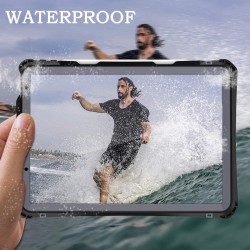 Αδιάβροχη θήκη Shellbox by Redpepper Apple iPad 10.9" (2022) Shockproof/Waterproof With Touch ID Black