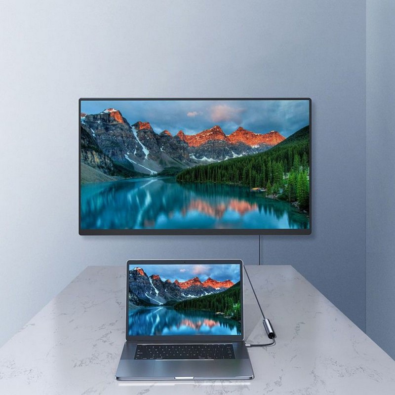 Αντάπτορας Joyroom Adapter 7in1 Type-C to 3X USB-A/USB-C/HDMI/TF/SD Dark Grey (S-H112) Αντάπτορας Joyroom Adapter 7in1 Type-C to 3X USB-A/USB-C/HDMI/TF/SD Dark Grey (S-H112)