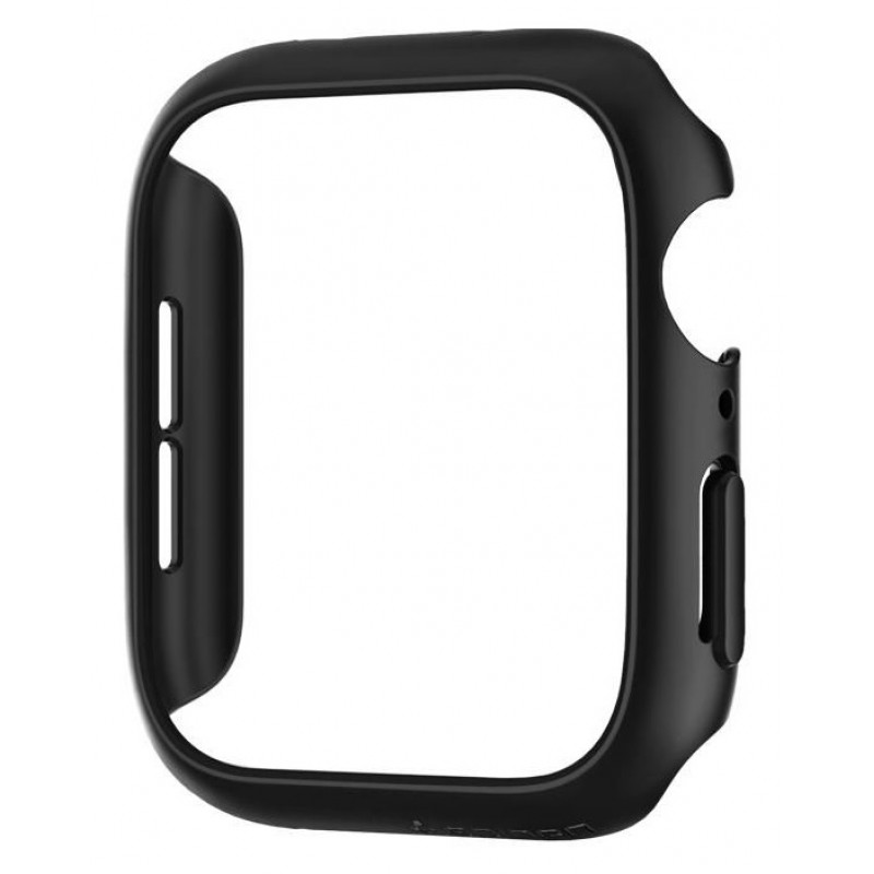 Θήκη Spigen Thin Fit Apple Watch 10 (46mm) Black (ACS08601)