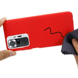Θήκη Real Smooth Xiaomi Redmi Note 10 Pro/10 Pro Max Red